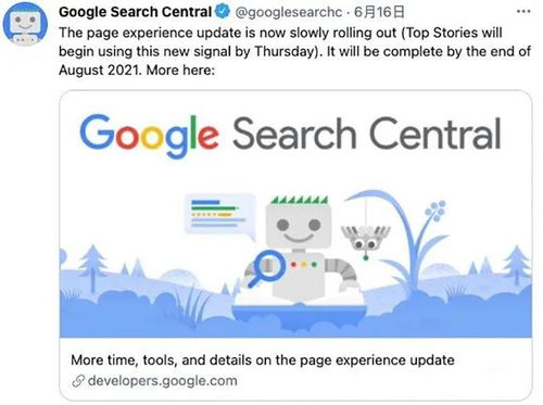 google发布网页体验新算法,网站该如何优化调整